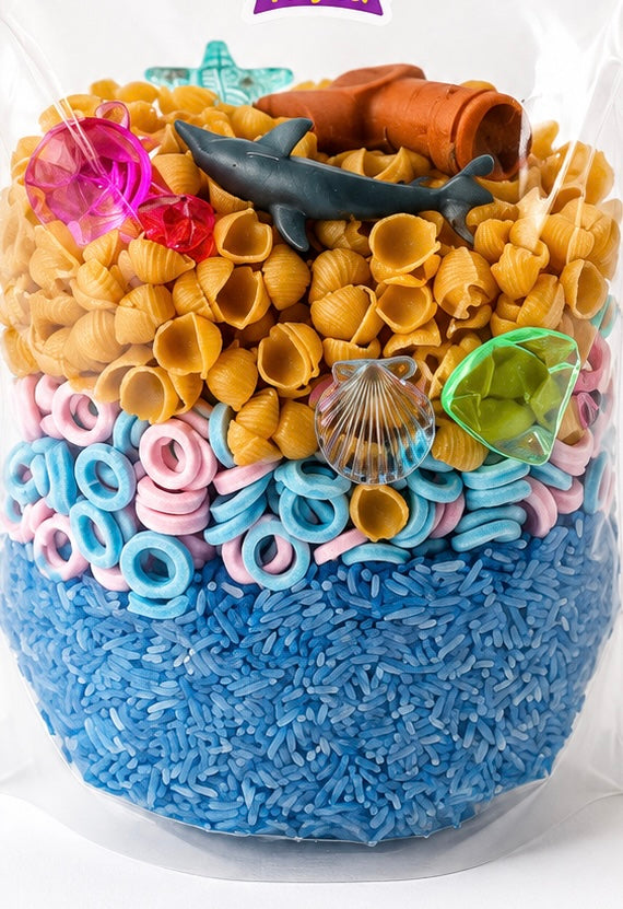 Beach Dump & Play Sensory Bag