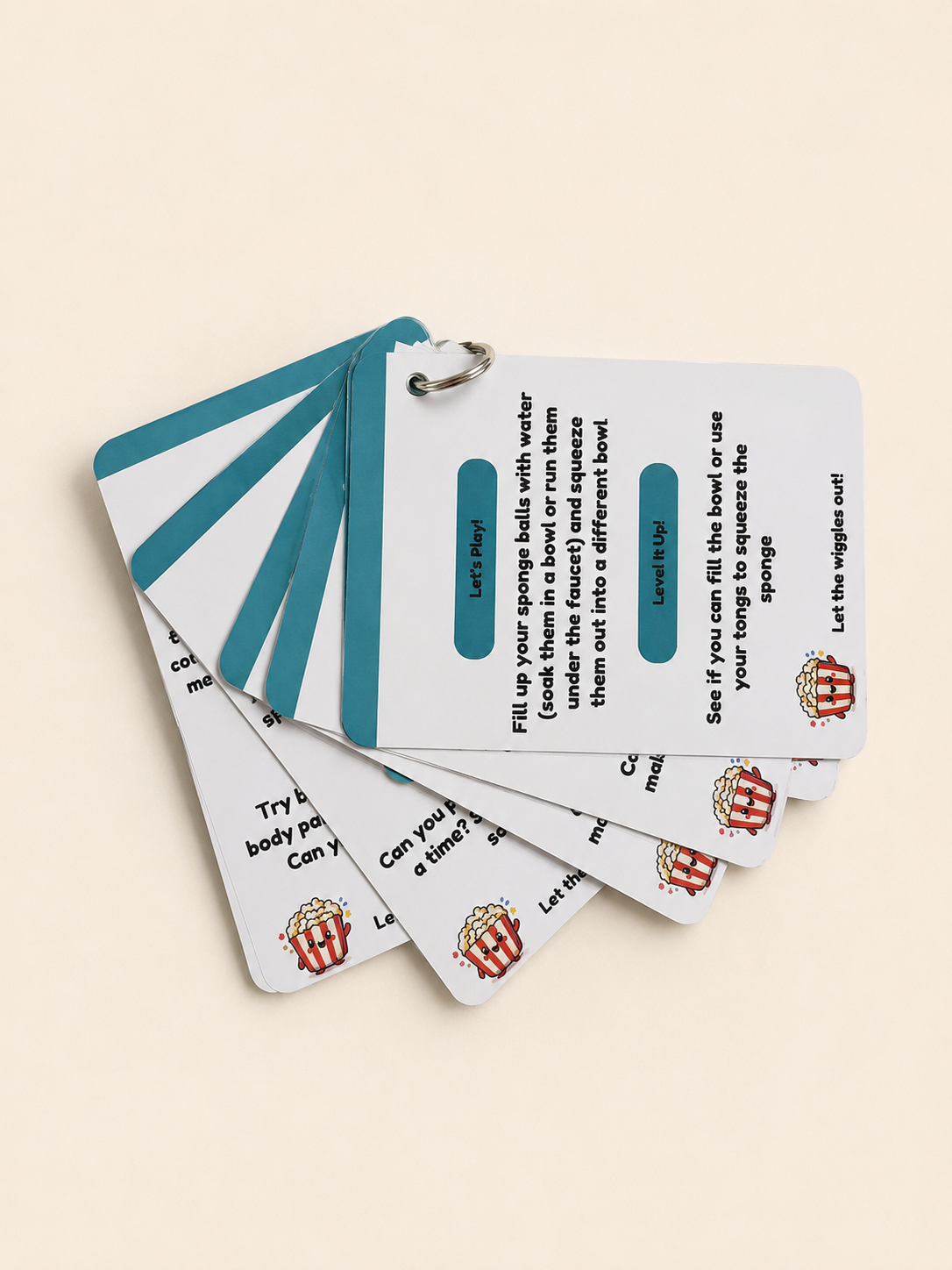 a deck of play prompt activity cards