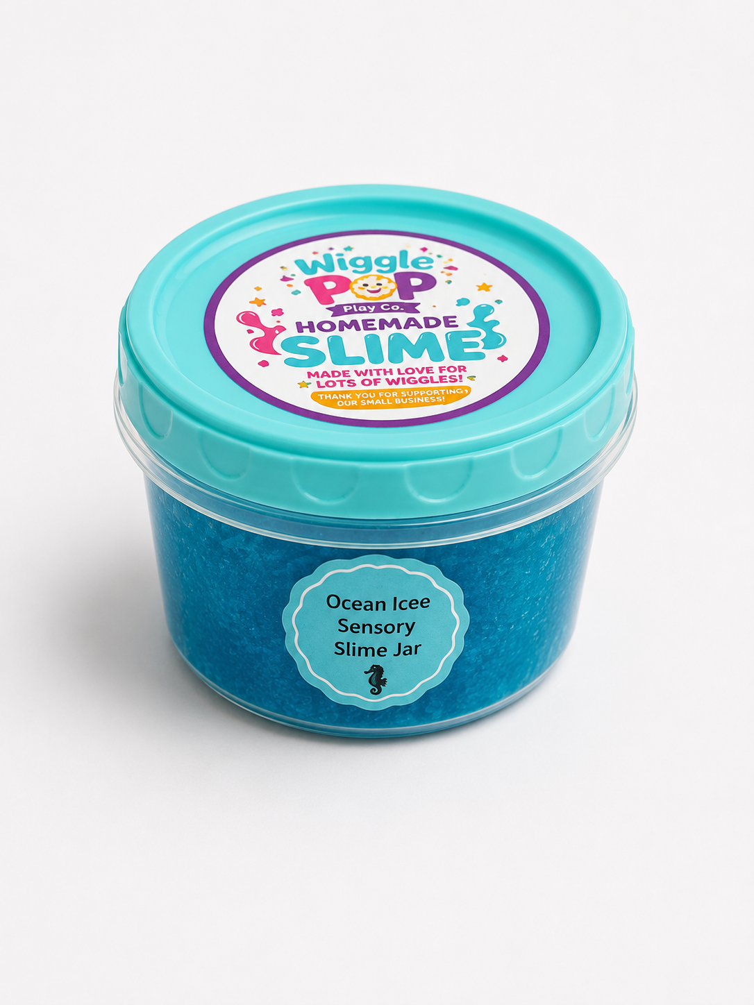 Ocean Slime Sensory Jar
