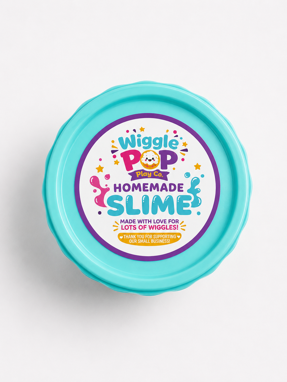 Butterfly Slime Sensory Jar