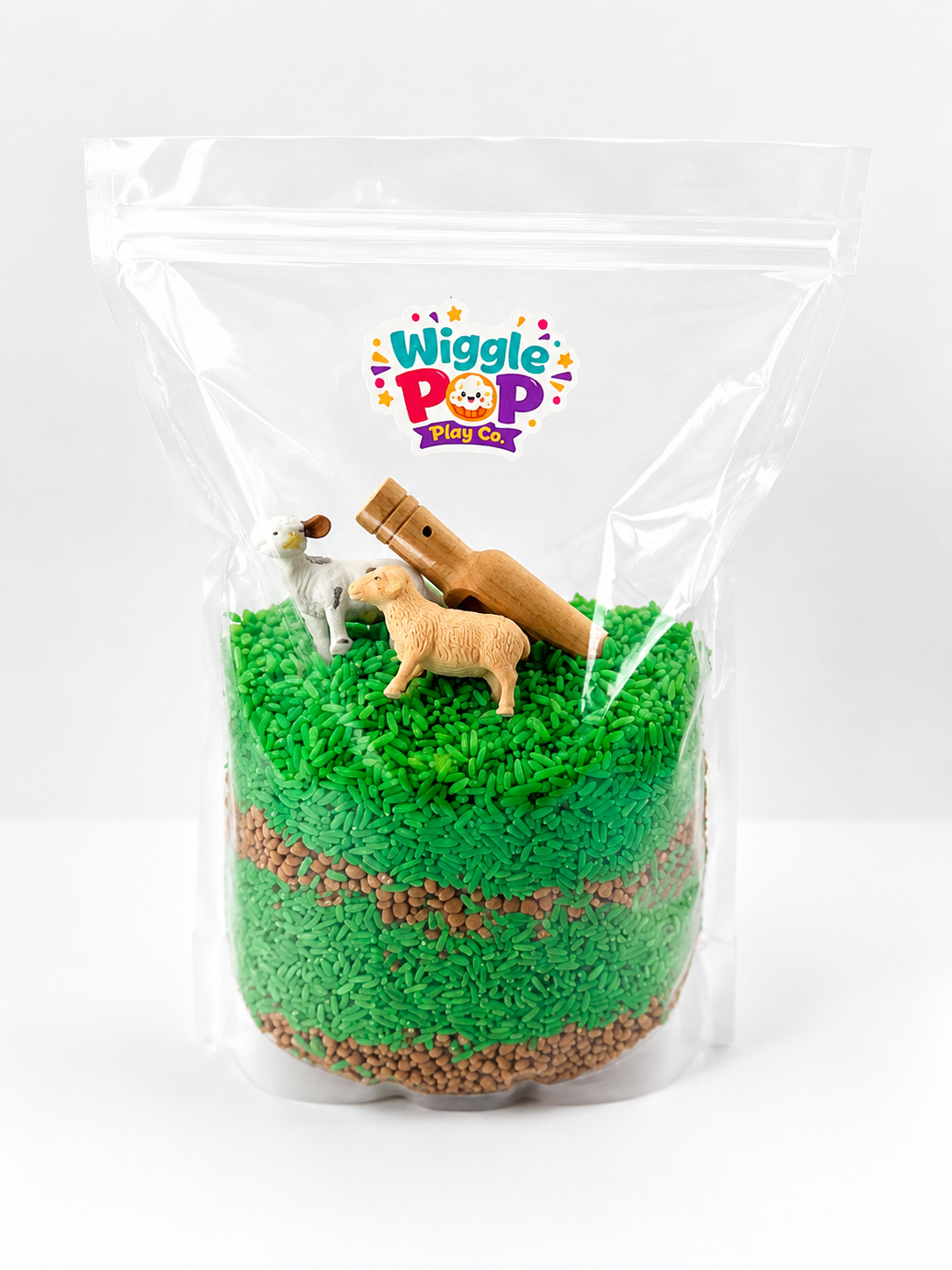 Day on the Farm Dump & Play Sensory Bag