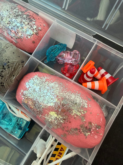 Race Car Play Dough Kit