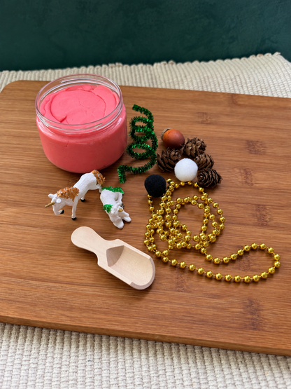 On The Go Play Jar | Woodland themed double sided play jar