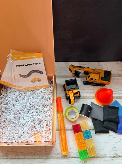 Construction Crew Play Box