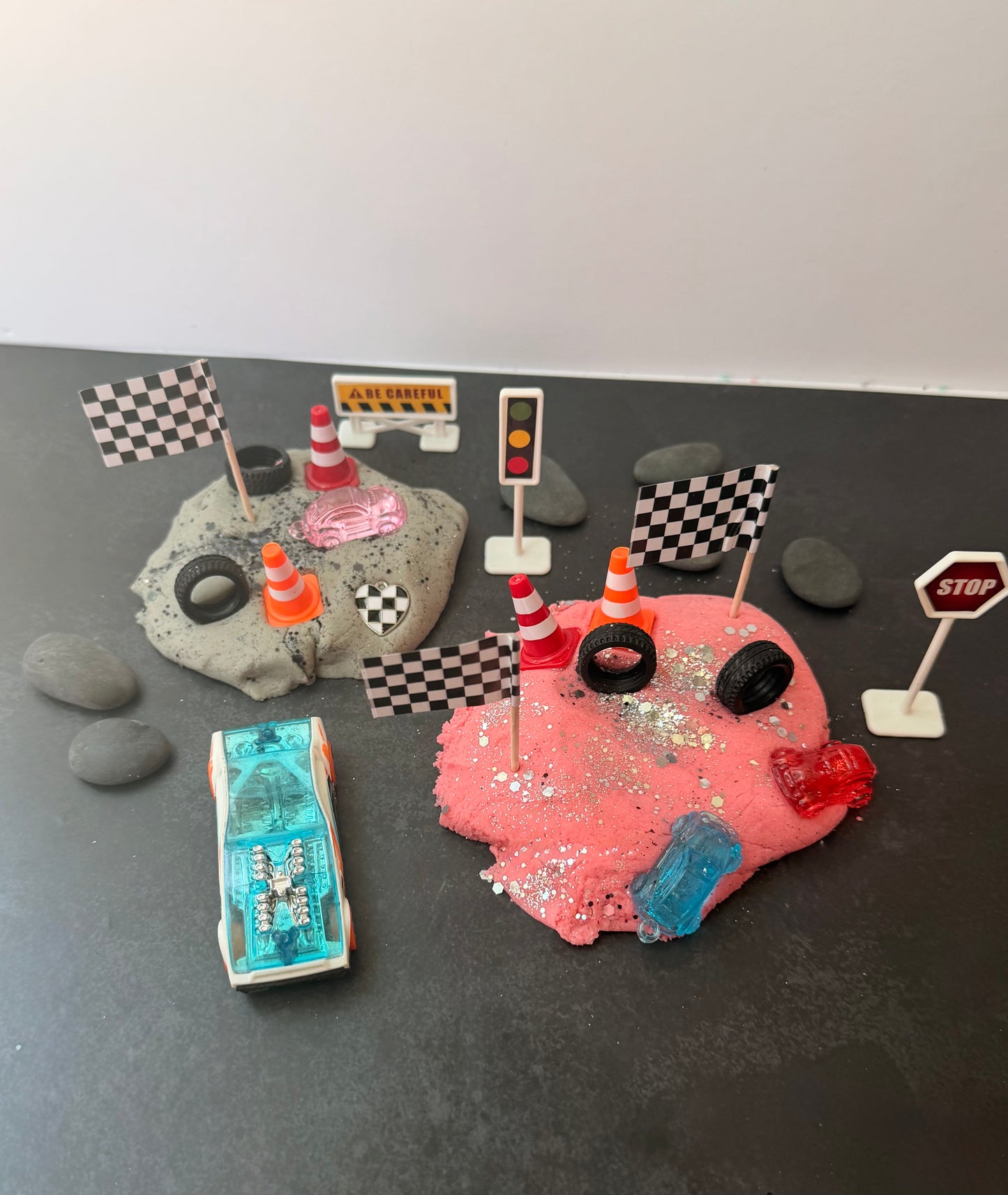 Race Car Play Dough Kit