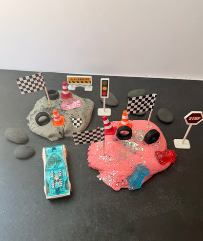 Race Car Play Dough Kit