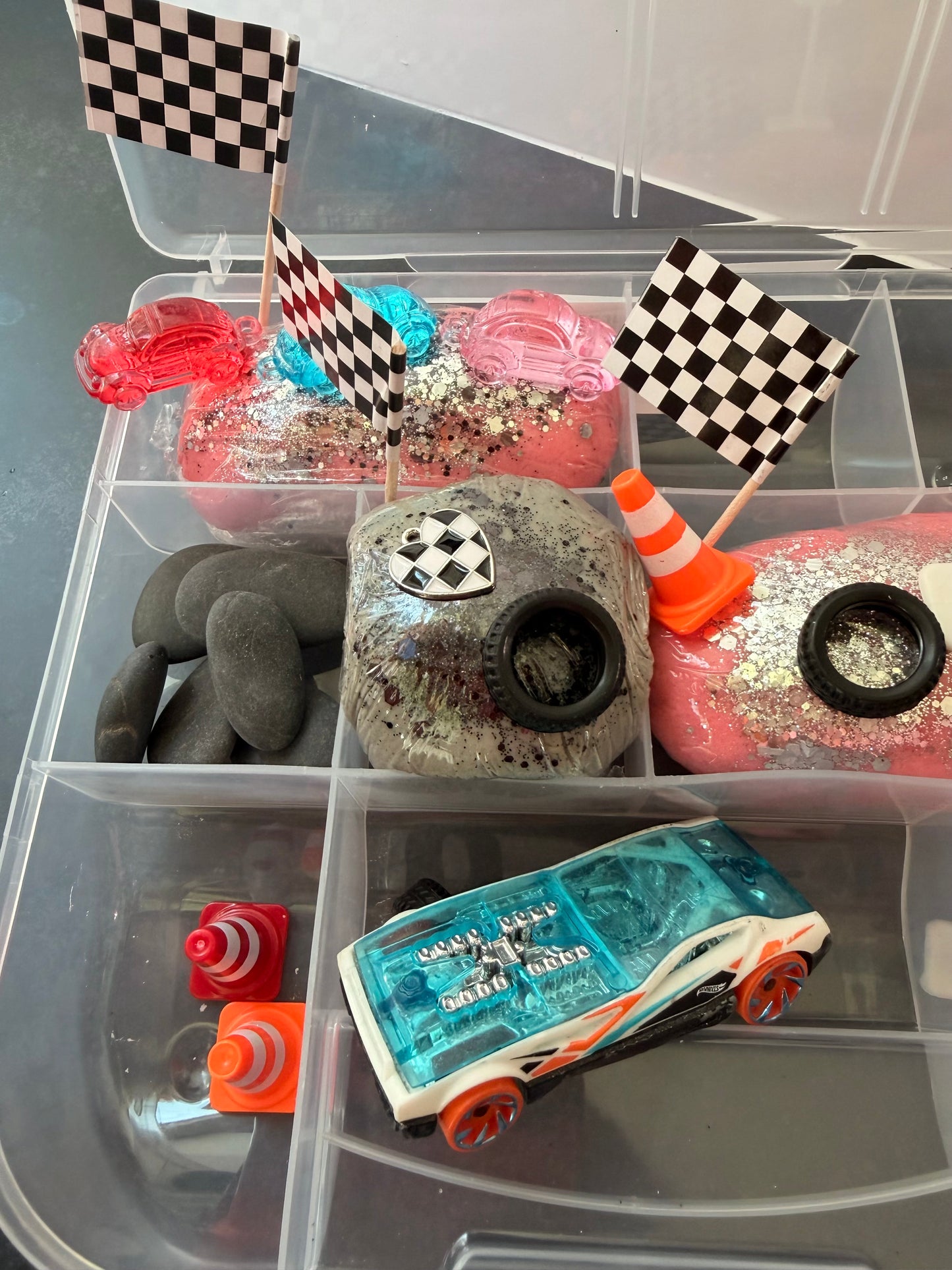 Race Car Play Dough Kit