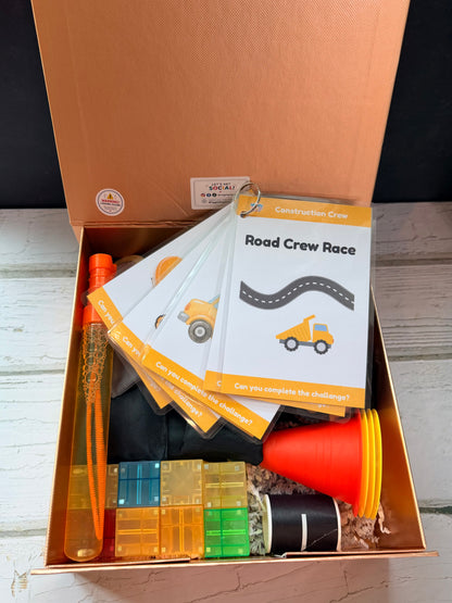 Construction Crew Play Box
