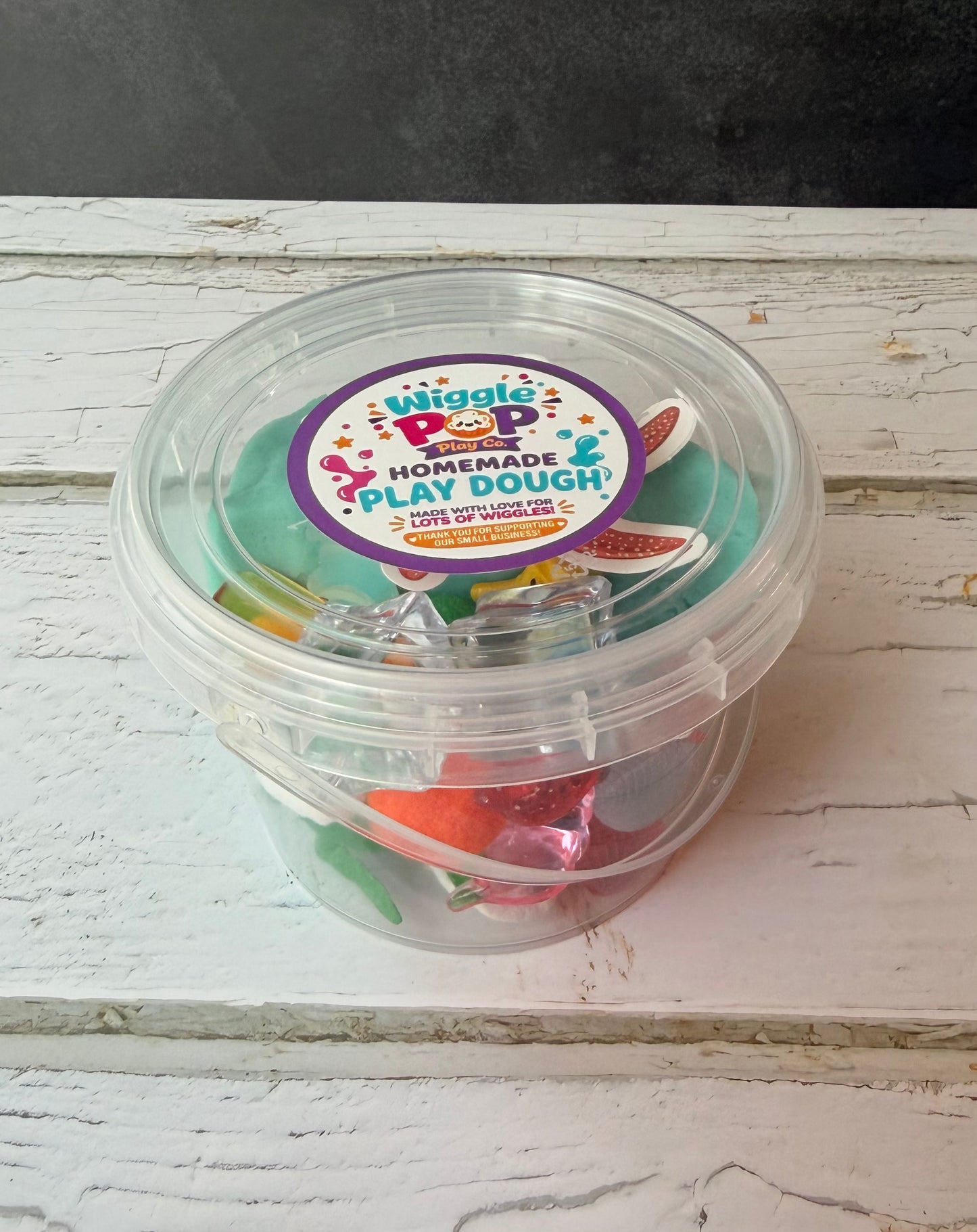 Take and Play Ocean Play Dough Bucket
