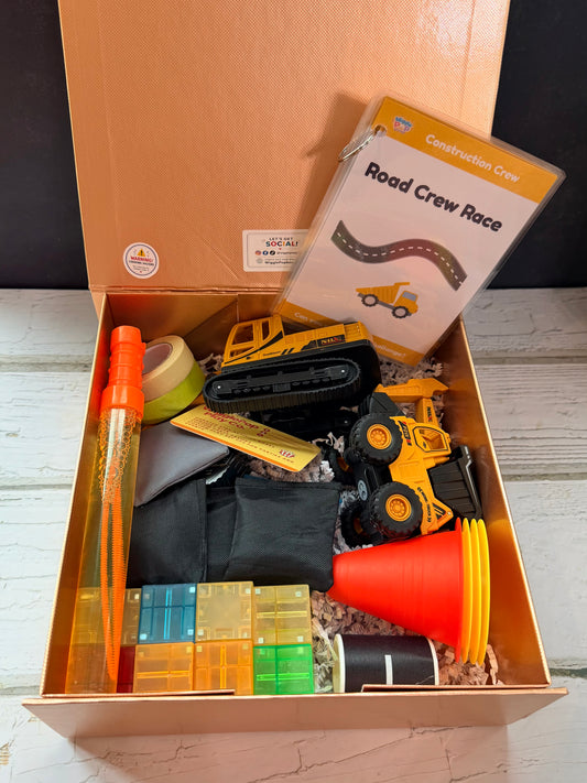 Construction Crew Play Box