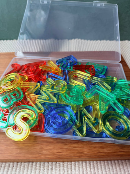 Personalized names for kids sensory kits 