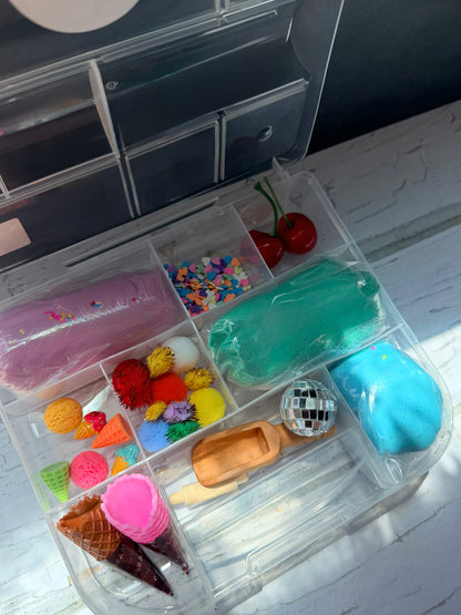 Ice Cream Shop Play Dough Kit