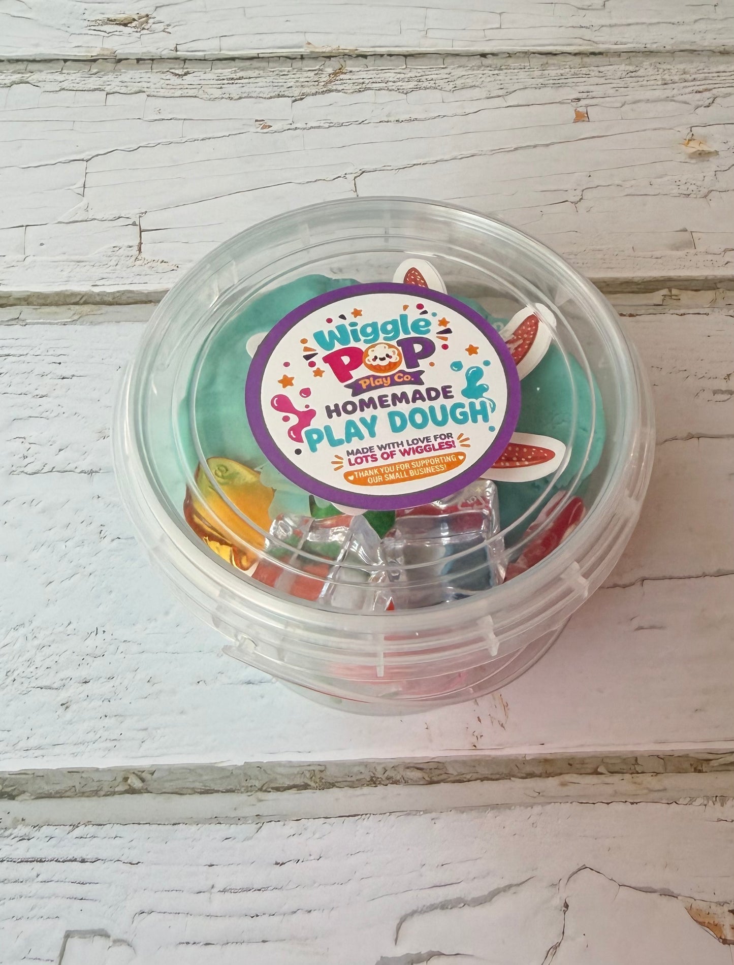 Take and Play Ocean Play Dough Bucket