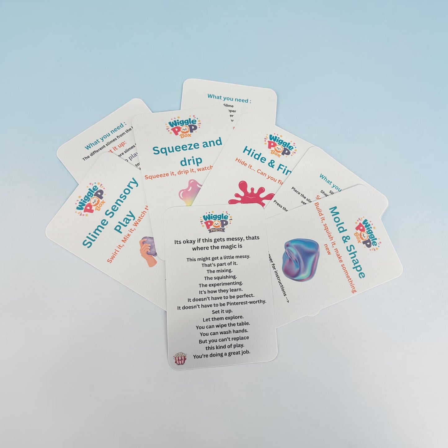WigglePop Slime Sensory Mini Kit