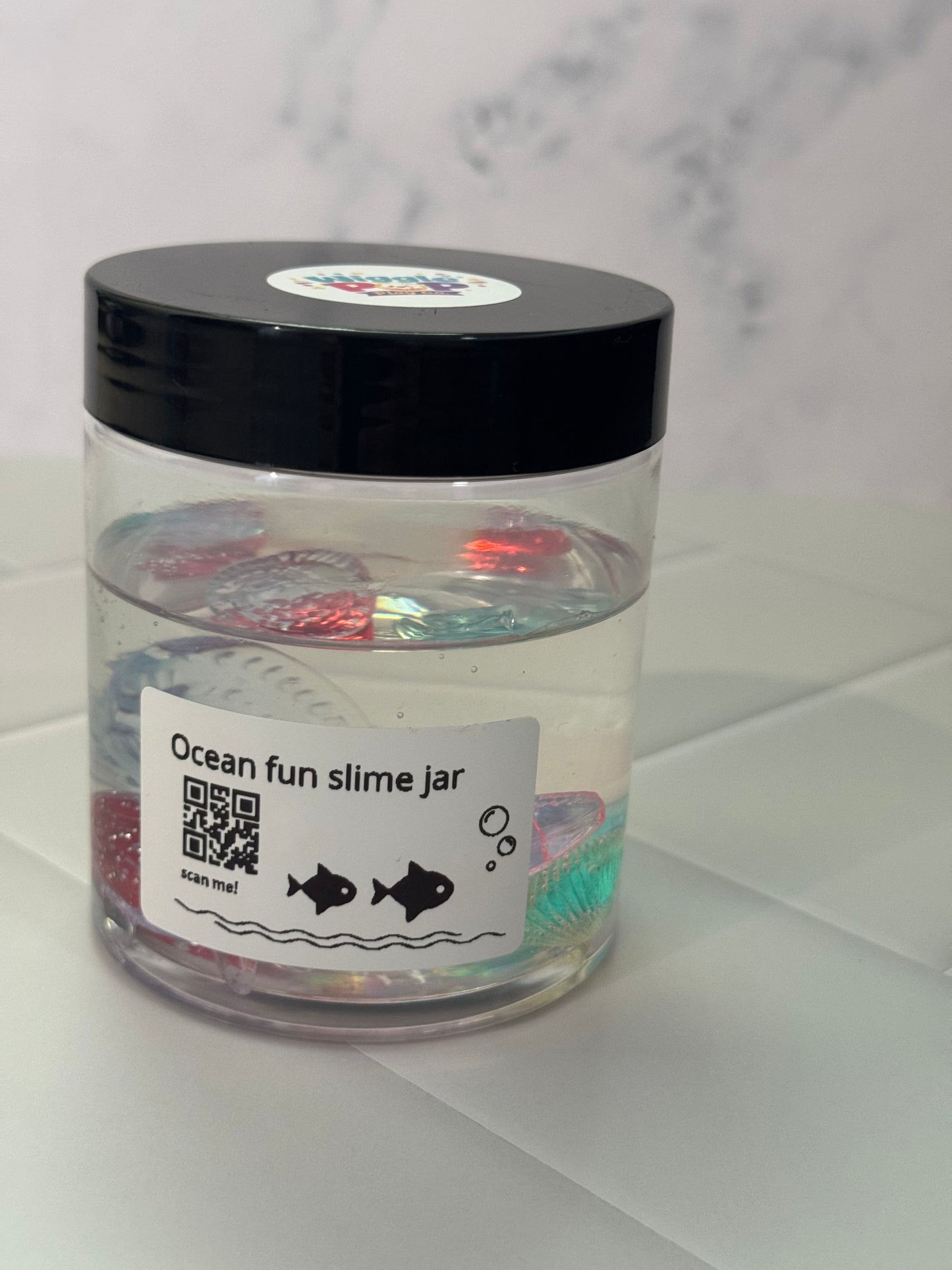Ocean theme sensory jar