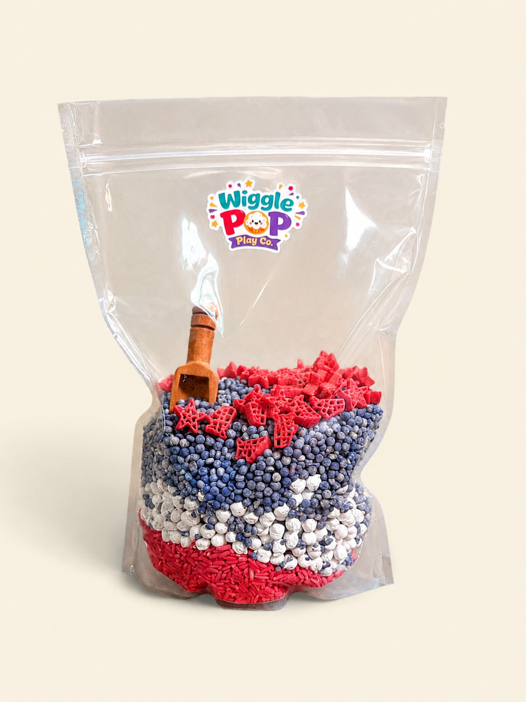 Fourth of July dump & play Sensory Bag – Limited Edition