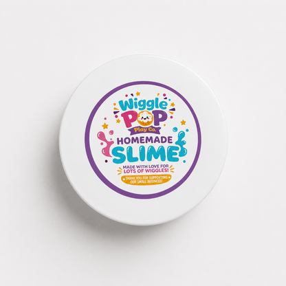Construction Slime Sensory Jar