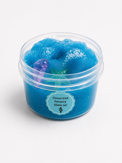 Ocean Slime Sensory Jar